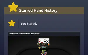 GGpoker 收藏分享功能