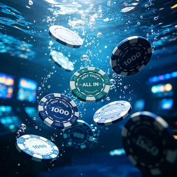 当我在2026年WSOP $1,500无限德州赛用A-10杂花跟注了对手的三条街重注